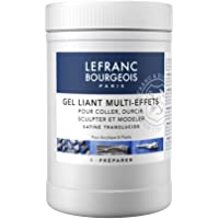 Lefranc &amp- Bourgeois gel aglutinante multiefectos- aditivo para acrílico- 500 ml- Transparente- 1 liter topf